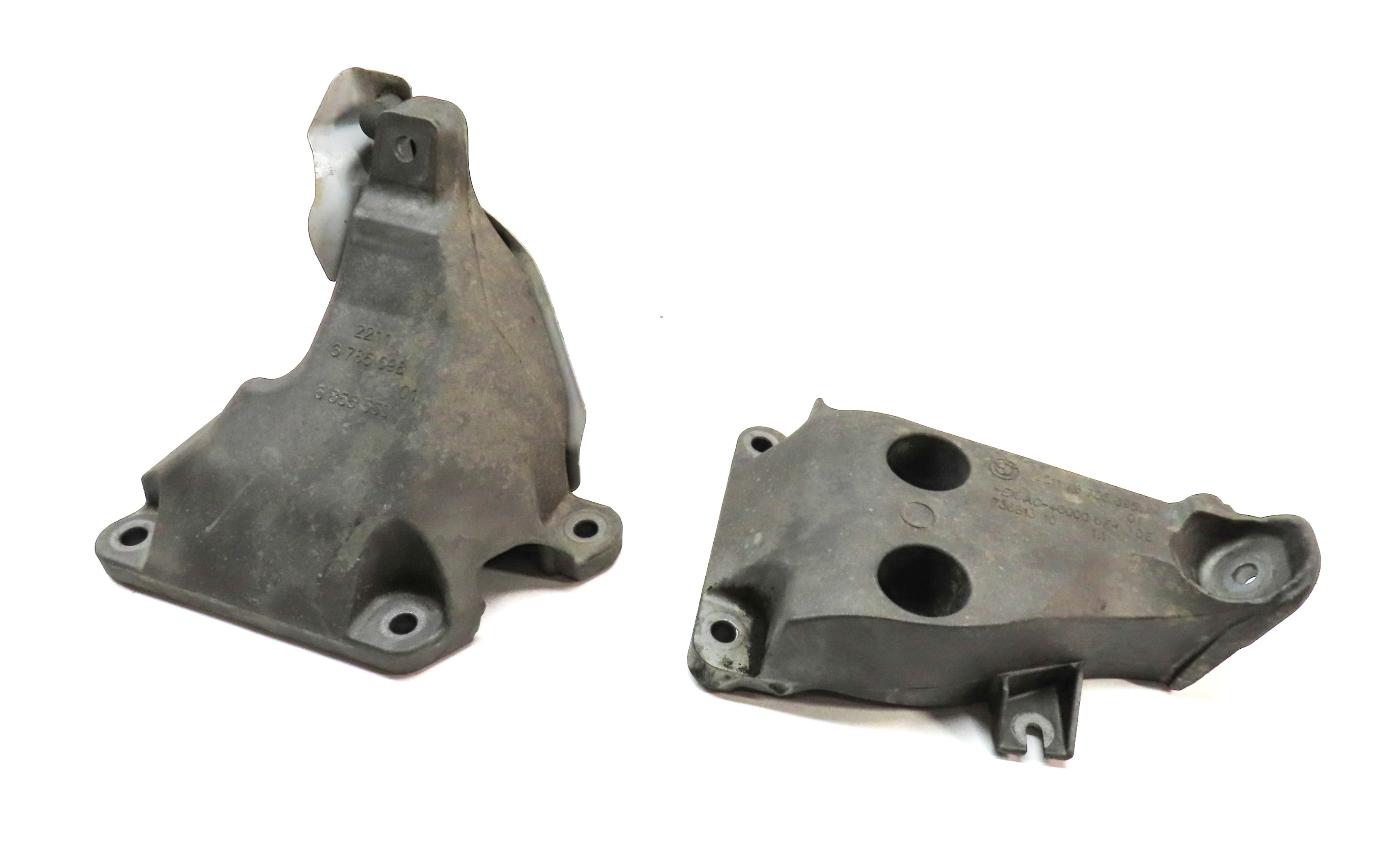 2013 BMW X1 (E84) 2.0L (N20) LEFT & RIGHT ENGINE MOTOR MOUNT BRACKET SET/2 — exact item pictured